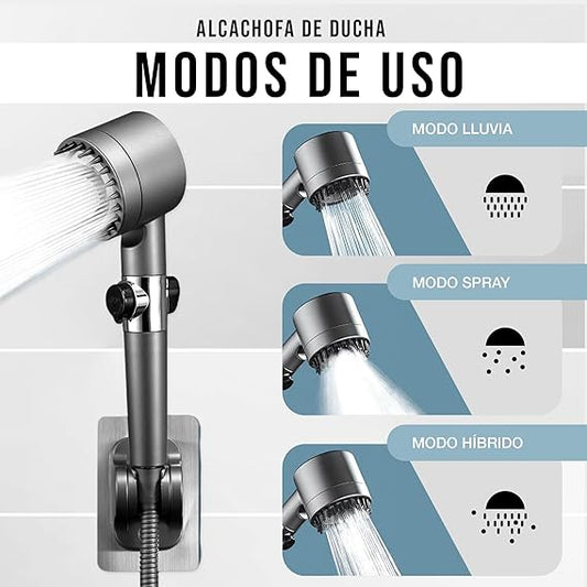 Cabezal de ducha modos™︎- Disfruta de tu ducha como nunca